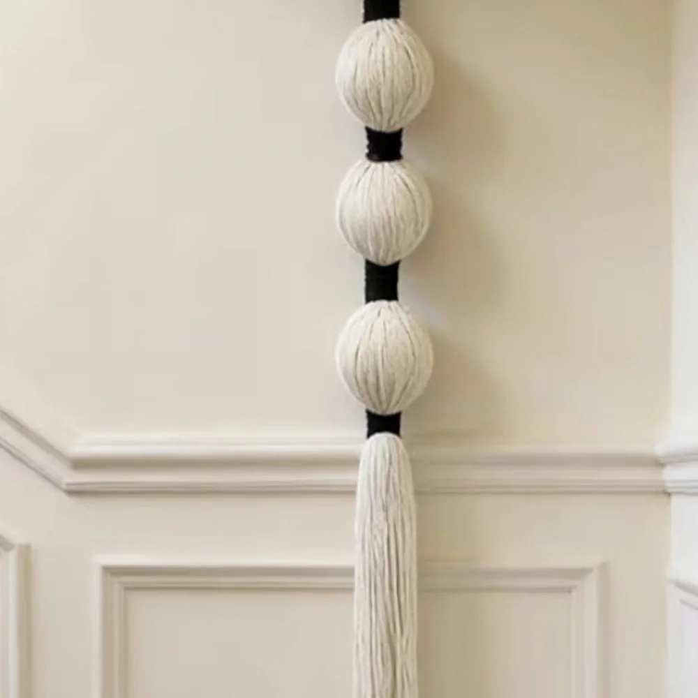 Elegant Cream Wall Hanging Decor macrame 26 inch